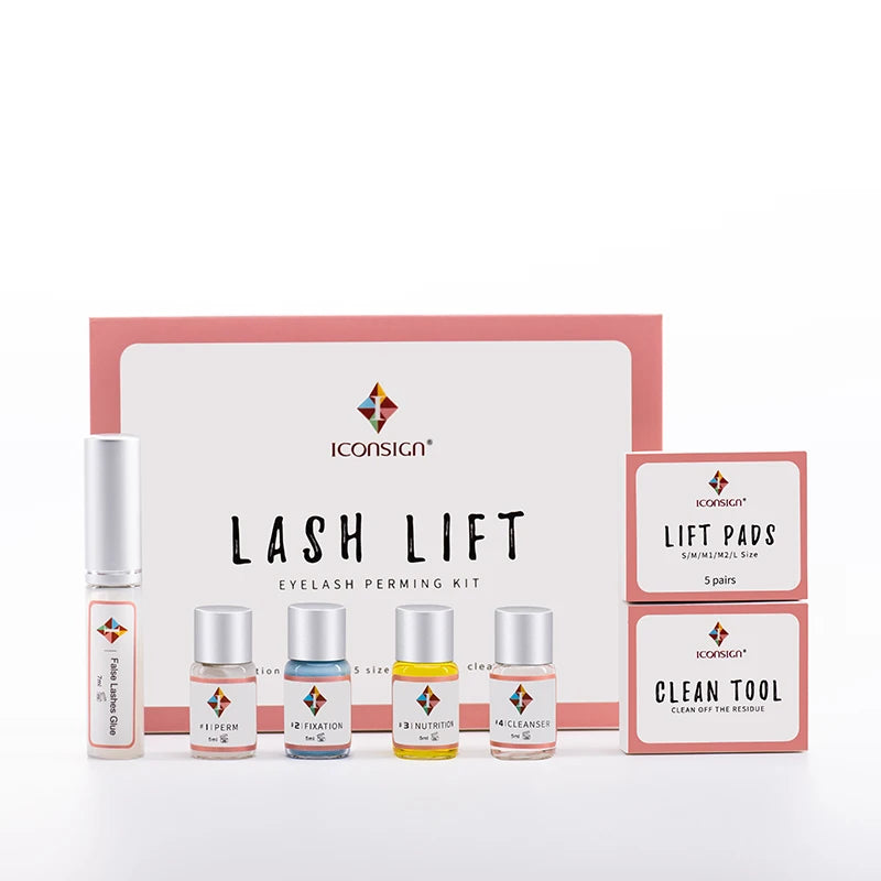 ICONSIGN Lash Lift Kit Lifiting Eyelash Enhancer. Curls last 6-8 weeks
