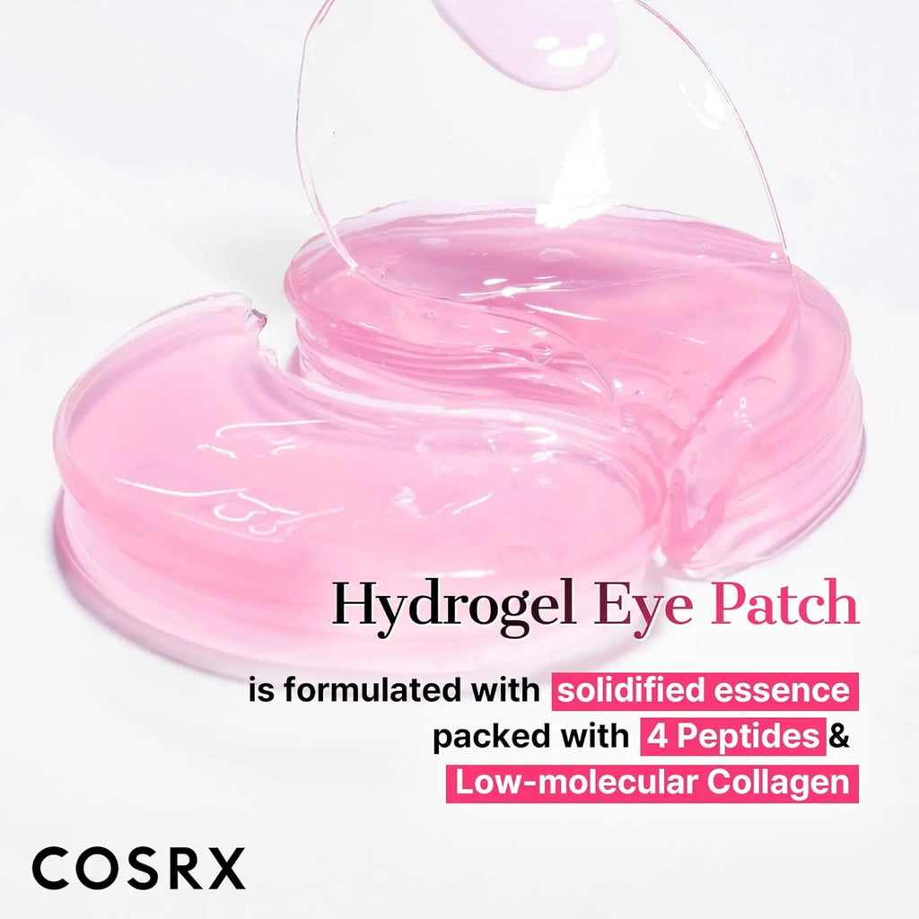 Hydrogel Eye Patches for Puffy Eyes and Dark Circles, 60 Patches, Korean Skin Care