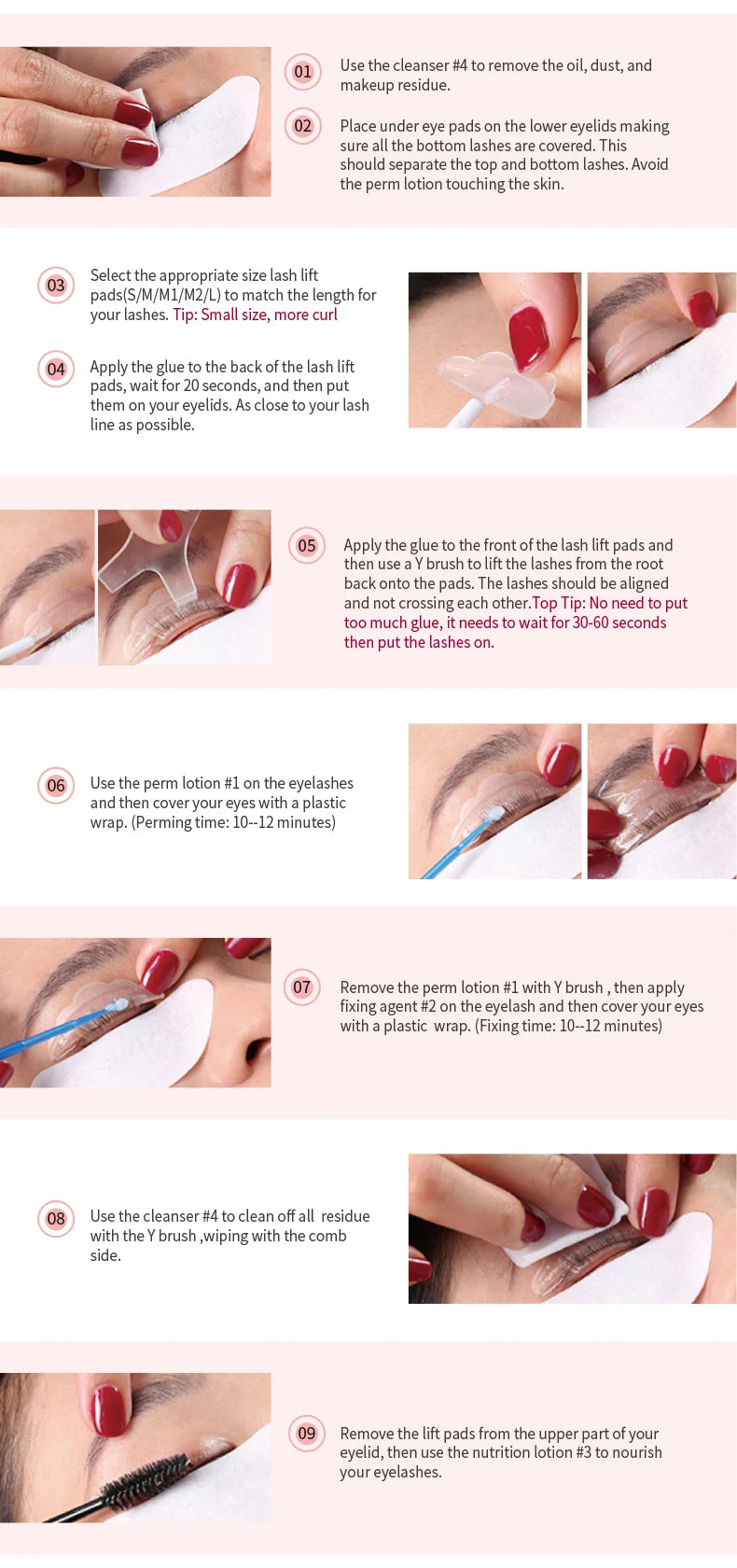 ICONSIGN Lash Lift Kit Lifiting Eyelash Enhancer. Curls last 6-8 weeks
