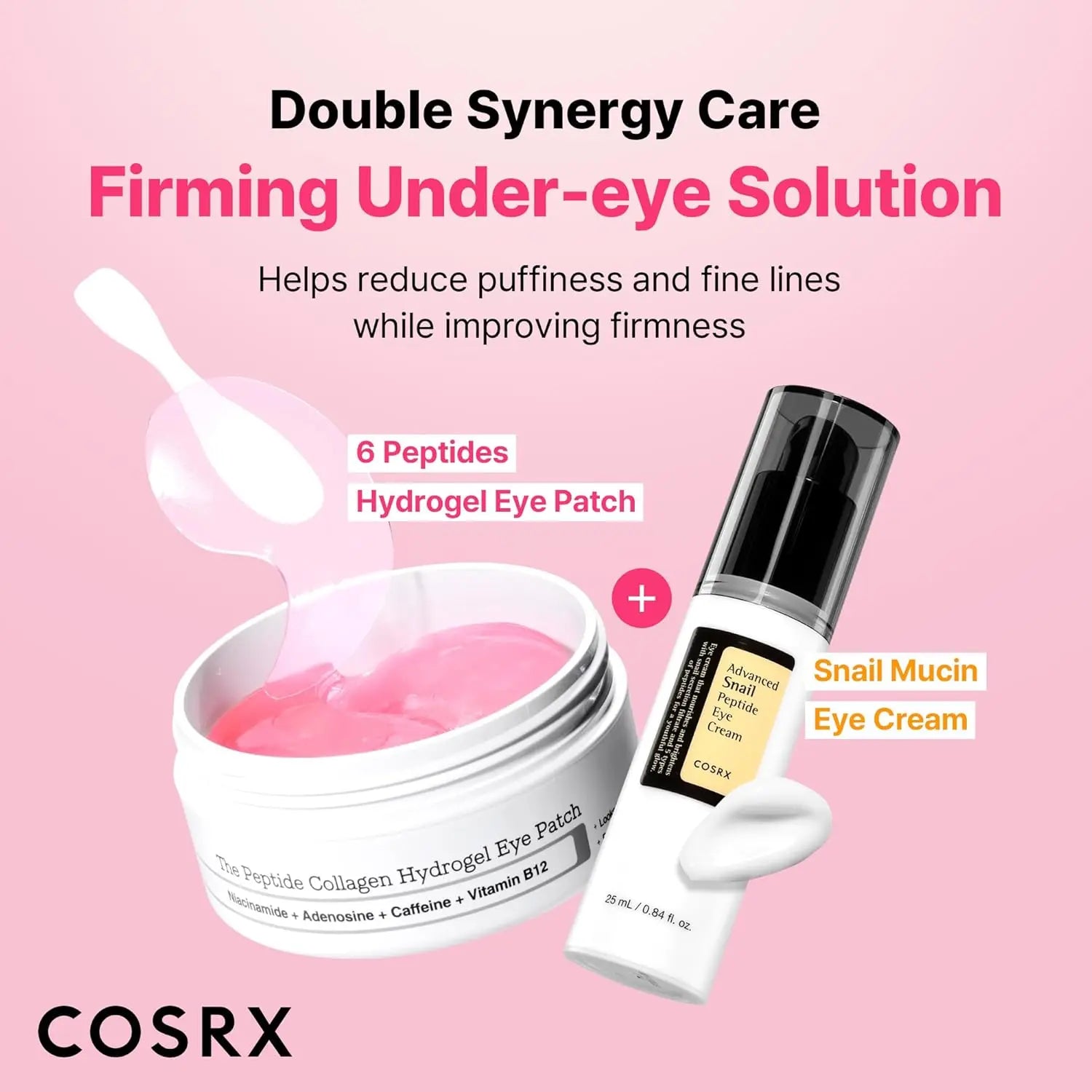 Hydrogel Eye Patches for Puffy Eyes and Dark Circles, 60 Patches, Korean Skin Care